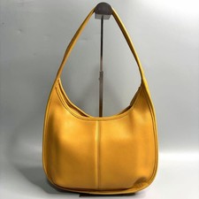 Old Coach USA-made Ergo 9033 Mustard One-Shoulder Bag #QYHD8X