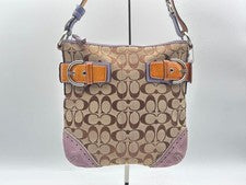 COACH Signature Sacoche Shoulder Bag (Color) #QYFNJA