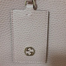 GUCCI Swing Pink Leather Handbag #QYFOZ6