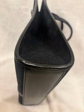 GUCCI GG Canvas Handbag, Black #QYL0J8