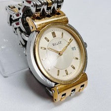 Bally Men's Gold Watch 73.09 Date Y2K #QYINEV