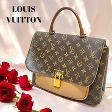 LOUIS VUITTON Marignan M44257 Monogram 2-Way Shoulder Bag Women #PC61Z7