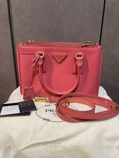 PRADA Pink Handbag, Saffiano Leather #QY42TU