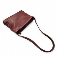 COACH Old COACH One-Shoulder Bag, Club Tan Leather, Bordeaux #QY2L1G