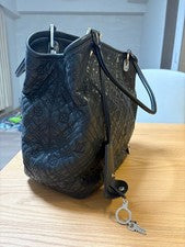 LOUIS VUITTON Black Handbag Leather Women #QY9VYE