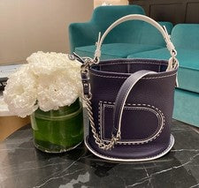 Delvaux Mini Bucket Bag with Shoulder Strap #QYAQ8M