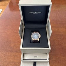 Emporio Armani ARS-3610 Ltd 300 Auto Gold Brown 41.5mm #QYJ3C3