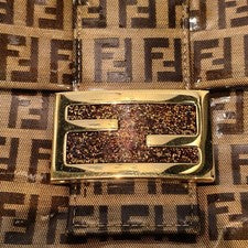 FENDI Zucca pattern handbag Mamma Bucket #QY5U2D
