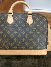 LOUIS VUITTON Alma Monogram with padlock and key #QY0OYW