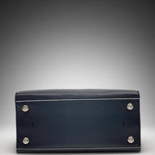 FENDI Peekaboo Black Multicolor Handbag Leather Women #QY4YEJ