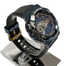 CASIO G-SHOCK GM-110EARTH-1AJR Earth G-Shock 110 Series Blue Stainless S #QYCUZD