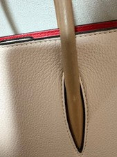 Christian Louboutin 2-way Palomas Small Handbag, Pink Beige #QY9044