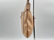 COACH Leather Shoulder Bag (Beige) #QYDXT5