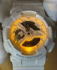 CASIO G-SHOCK GA-110LE Lava Collection 2017 Limited White Watch #QYJ2QR