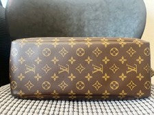 LOUIS VUITTON Monogram Deauville Handbag #QY13BT