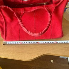 PRADA 2-way bag, red, large size #QYAZKL