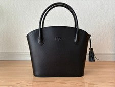 VALENTINO handbag, black, with tassel. #QYL8JQ