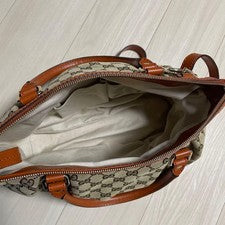 GUCCI GG Canvas 2-way Handbag #QY3OS2