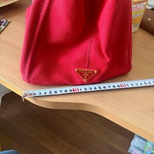 PRADA 2-way bag, red, large size #QYAZKL