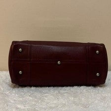 Chloe Mini Boston Bag, All Leather #QY4Y8L