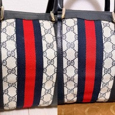 GUCCI handbag, PVC, Sherry line #QYAILE