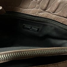 MIUMIU suede handbag #QY7C0H