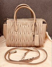 MIUMIU Matelassé 2-way Handbag/Shoulder Bag #QYET11