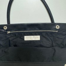 1990s miu miu archive leather handbag #QYCWKJ