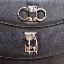 Ferragamo handbag, leather, black #QYIVK7