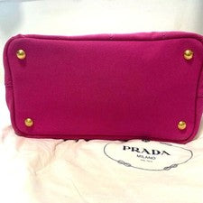 PRADA Canapa Pink Canvas #QYHMP2