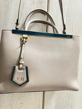 FENDI Petite 2Jours 2-way bag, greige #QYA3KB