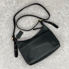 OLD COACH 90s Black Glove Leather Bag #QY4Q2T
