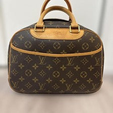 LOUIS VUITTON Monogram Handbag White Monogram Canvas #QYGXOM