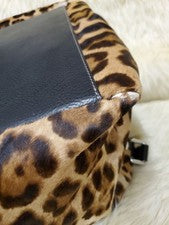 Dolce & Gabbana Leopard Pony Hair Leather Handbag #QY3W6O