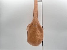 Y2KCOACH Leather One-Shoulder Bag, Beige #QY42WS