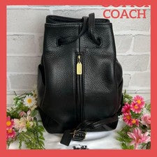 COACH Old Coach Bucket Bag, Black, One-Shoulder Bag, Large Capacity #QYE5FU