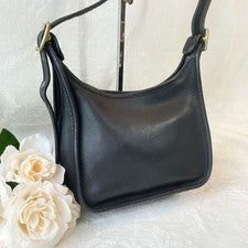 Old Coach 9950 Matthew Healy Shoulder Bag, Black #QY6NHG
