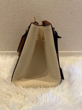 LOUIS VUITTON Pre-Owned Monogram Bag White Monogram Canvas #QY445E