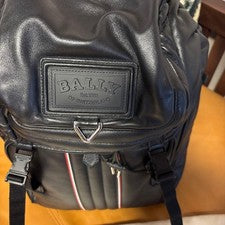 BALLY backpack Black Lambskin #QY1IHU