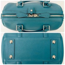 LOUIS VUITTON Parnassea Blue BB 2-Way Boston Bag #QYFA2K