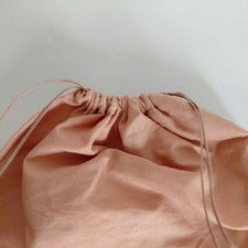 miu miu drawstring purse pink
