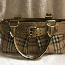 BURBERRY handbag, Nova check pattern Women #QYL06V