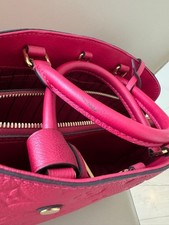 Louis Vuitton Pink Handbag Montaigne BB #QY6WGH