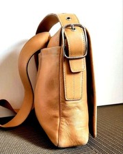 COACH Old Coach Shoulder Bag, Beige #QY73JR