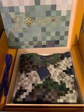 Louis Vuitton Damier Cotton Jacquard Pullover Men’s L New Collection