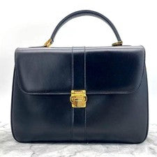 BALLY Classic 2-way Handbag, Black, Formal #QY4XQC