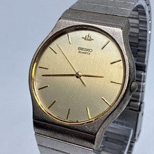 Seiko Men's Round Classic Champagne Gold Watch #QY37WV