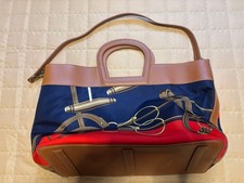 Ralph Lauren scarf-style tote bag with hat design #QY4BYG