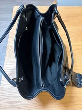 LOUIS VUITTON Black Handbag Leather Women #QY9VYE