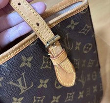 LOUIS VUITTON Monogram Bucket Handbag #QYF9N7
